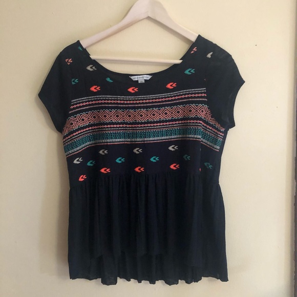 American Eagle Short sleeve Top Size L - Picture 1 of 7
